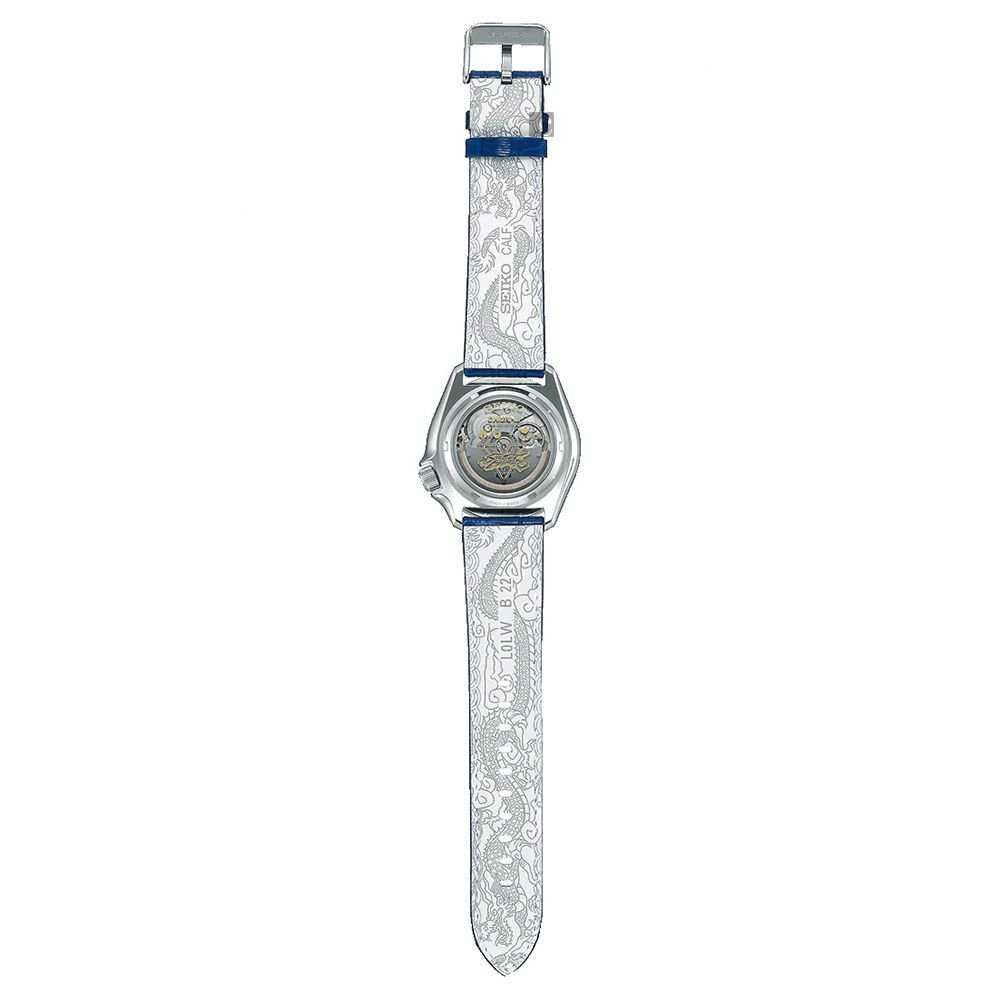 SEIKO 精工5 Sports x 快打旋風 春麗 聯名限量機械錶(SRPF17K1)-42.5mm
