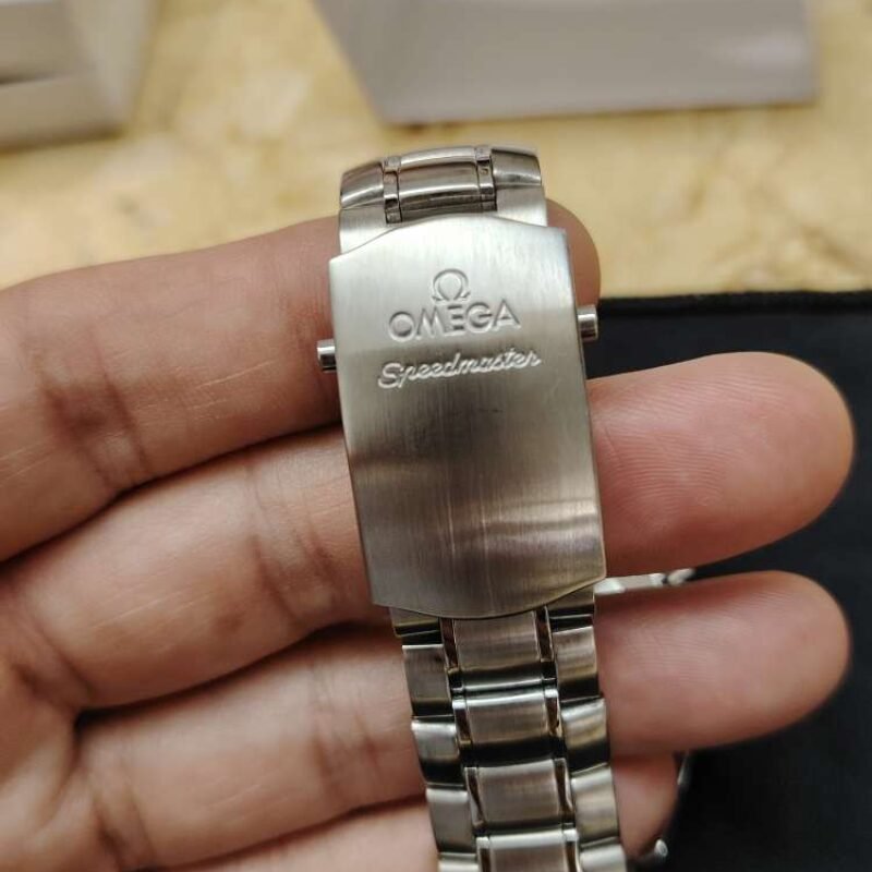 荀價🔥OMEGA Speedmaster 闊箭 Broad Arrow 連原裝紙盒，有二手鋪單，行走全正常。